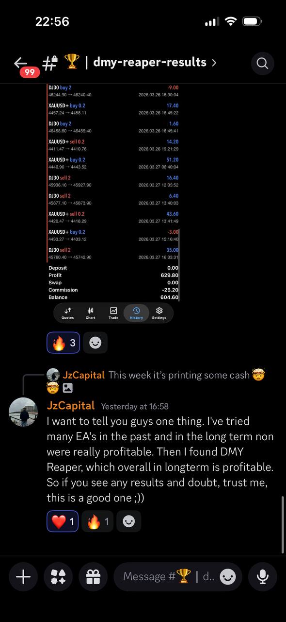 DMY Reaper results – community feedback